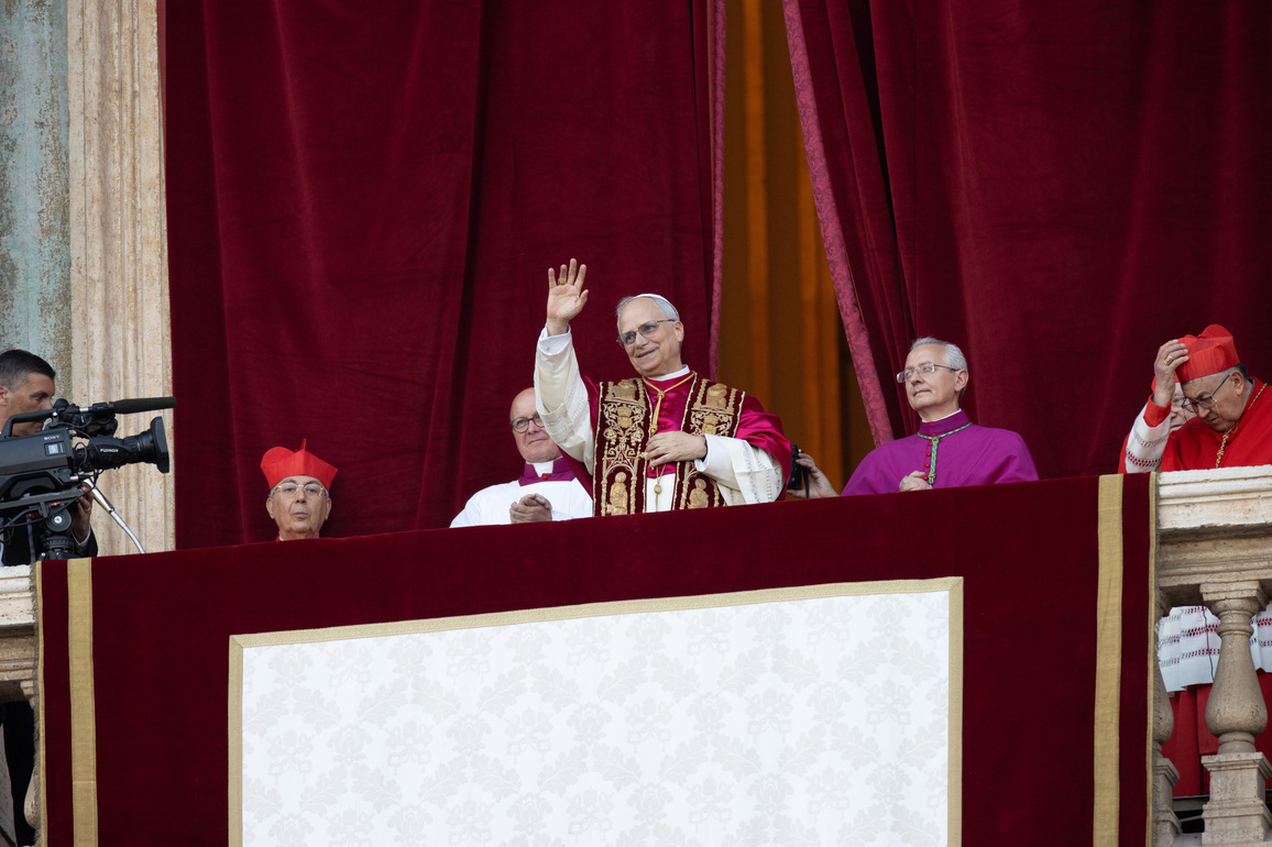 VATICAN CITY-ROBERT FRANCIS PREVOST-POPE LEO XIV