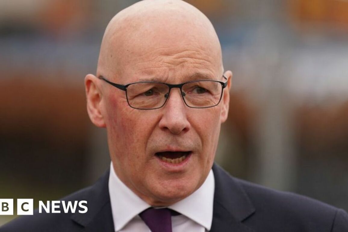John Swinney accuses Reform of racism over Anas Sarwar advert