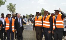 The first stone was laid at the Sissingué gold mine in April 2015