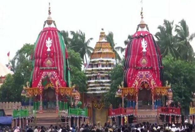 Devotees gather for Bahuda Rath Yatra on 9th day of festival in Puri