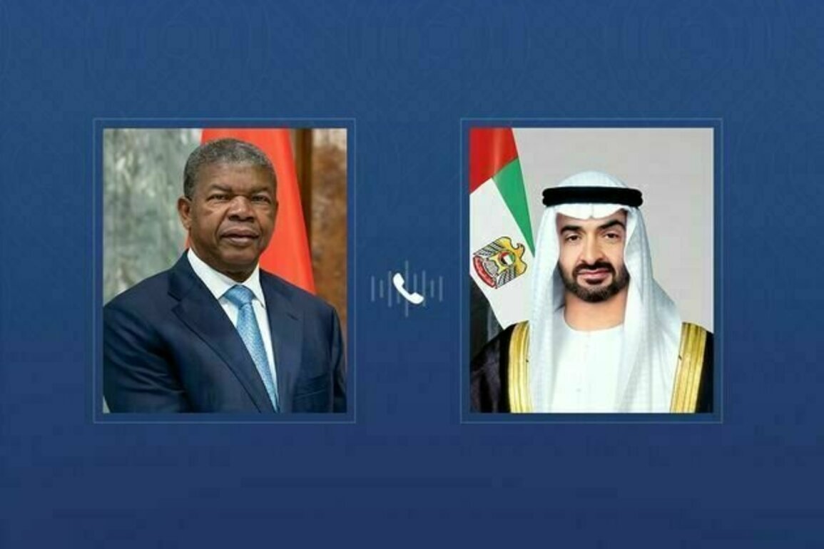 UAE President receives phone call from President of Angola