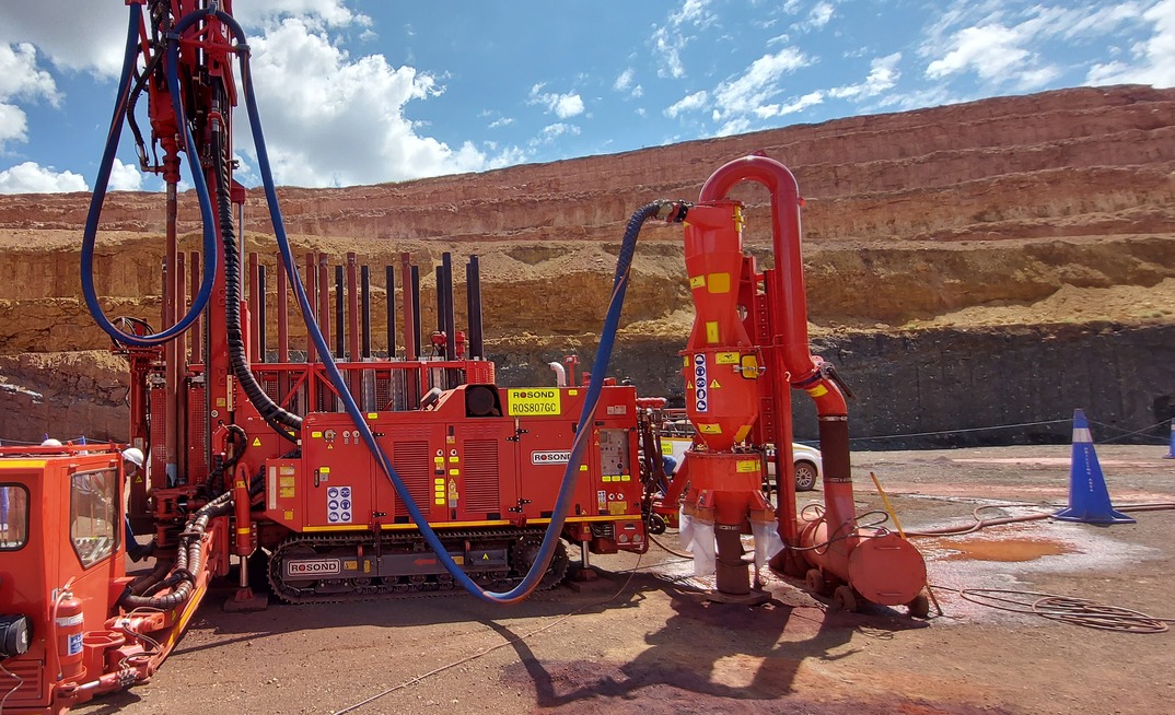 As part of its ESG programme, Rosond use grey water for drilling purposes. Credit: Rosond
