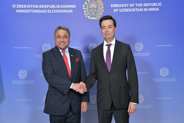 MEA Secy (West) attends Uzbekistan's National Day celebrations, highlights civilisational ties