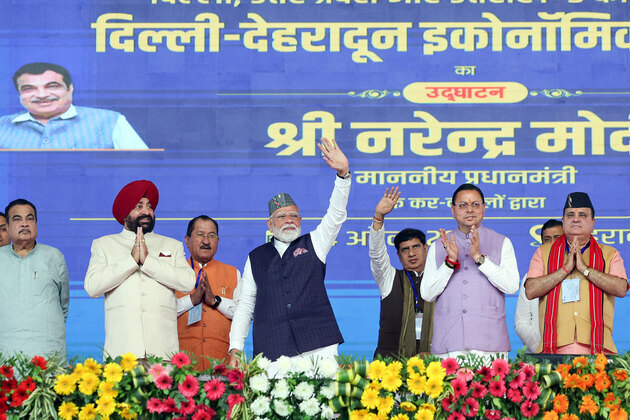 "Progress with nature, culture": PM Modi inaugurates 12,000 crore Delhi-Dehradun Economic Corridor