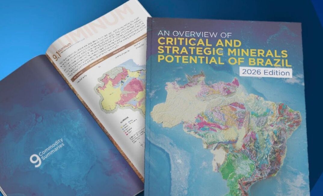 Mapa detalha potencial do Brasil para minerais críticos