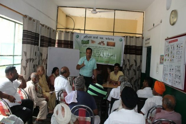 Parijat educates farmers about ill effects of crop residue burning