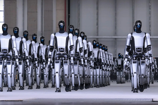 China studies use of humanoid robots for war 