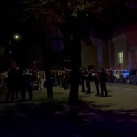Ukrainian city riots against forced mobilization 