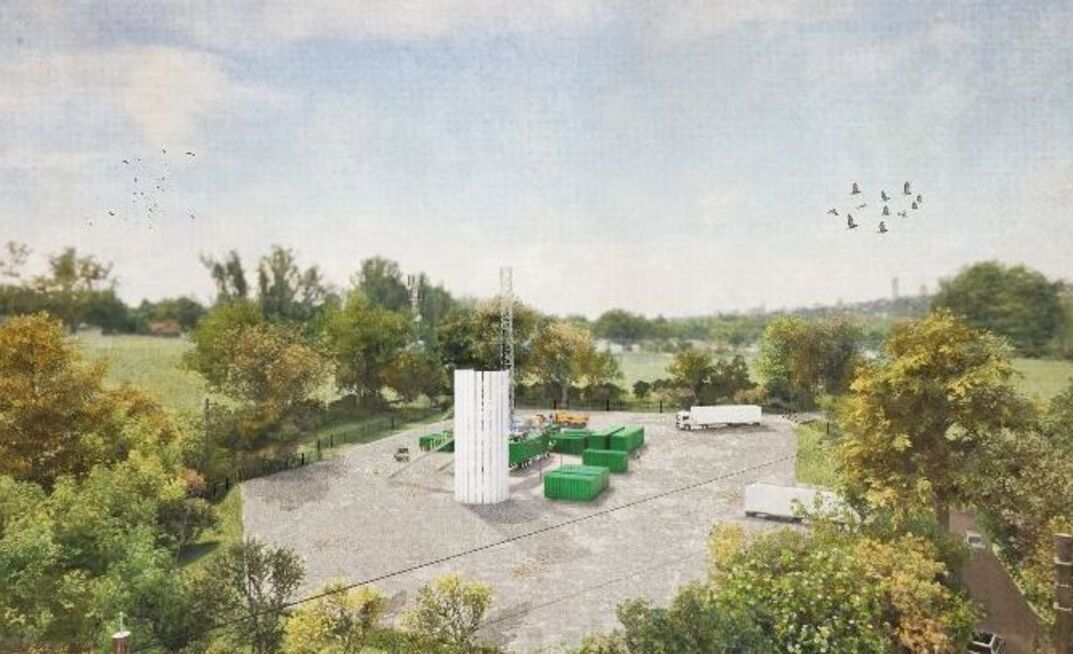 Computer generated image of the Copper House Lithium Project