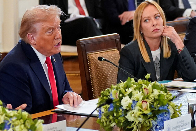 Trump calls for 'restraining order' for Italy PM amid feud