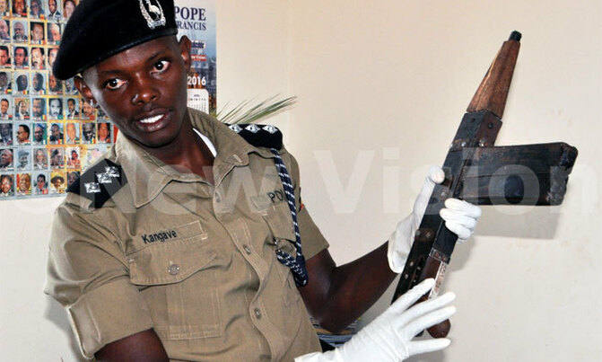 Luwero locals find abandoned guns Luwero locals find abandoned guns