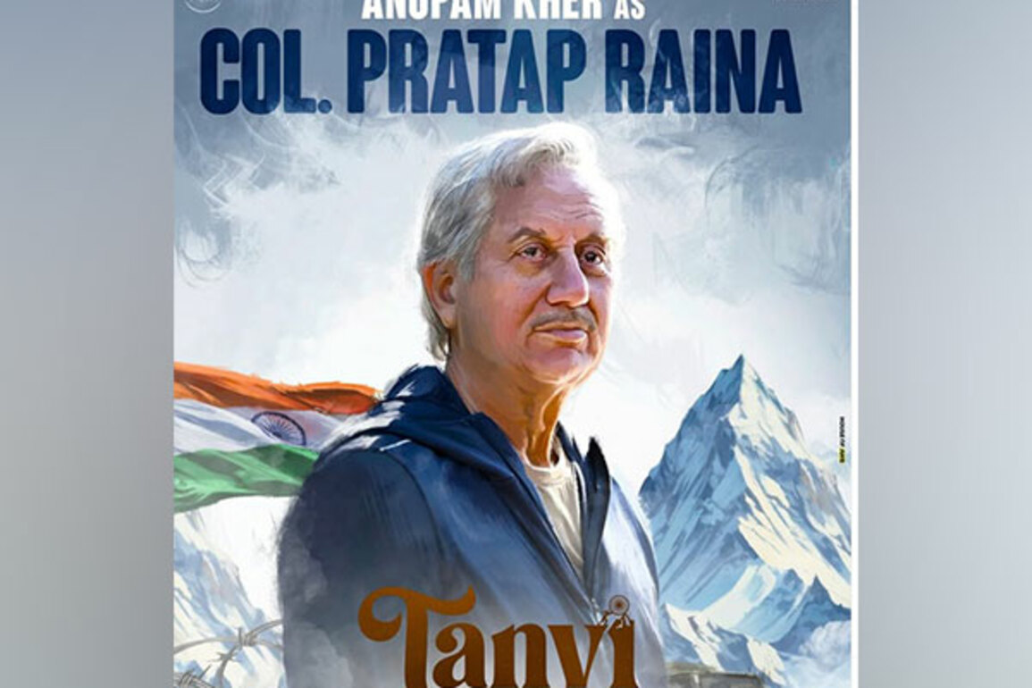 'Tanvi The Great': Anupam Kher to play Col. Pratap Raina, shares charcater poster from film