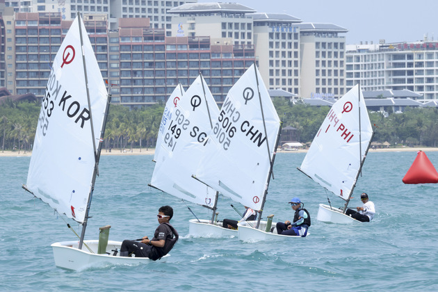 (SP)CHINA-HAINAN-SANYA-ASIAN BEACH GAMES-SAILING-OPTIMIST BOYS(CN)