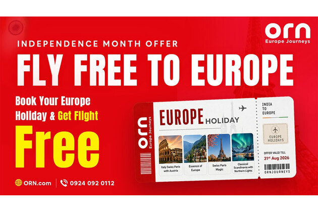 Fly Free to Europe: Independence Month Exclusive Offer with ORN.COM