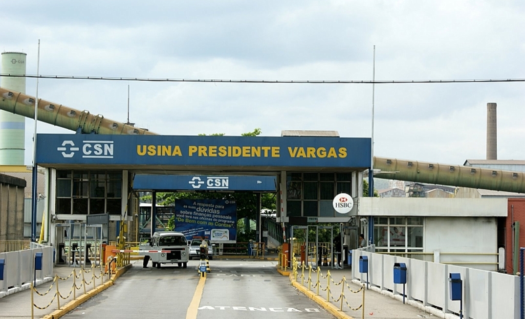 Usina Presidente Vargas, da CSN, em Volta Redonda (RJ)