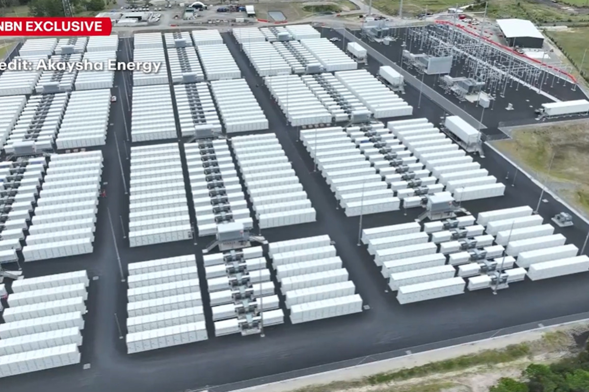 Exclusive look inside the $1.1B Waratah Super Battery project  NBN News