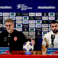 (SP)INDONESIA-JAKARTA-FOOTBALL-FIFA WORLD CUP-ASIAN QUALIFIER-BAHRAIN-PRESS CONFERENCE