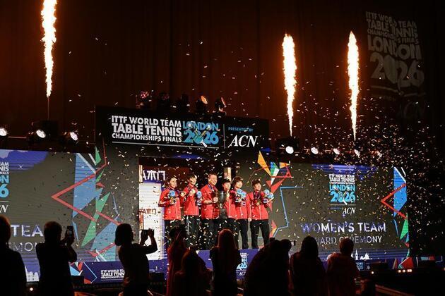 Sports Focus: China edges Japan for 7th straight women's title at table tennis team worlds (updated)