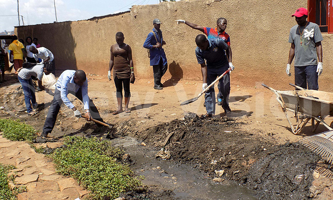 KCCA celebrates sanitation week KCCA celebrates sanitation week