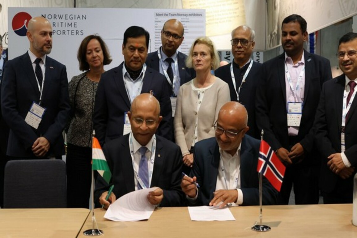 Indian maritime firms bag shipbuilding deals, secures green tech and knowledge partnerships at Nor-Shipping in Oslo