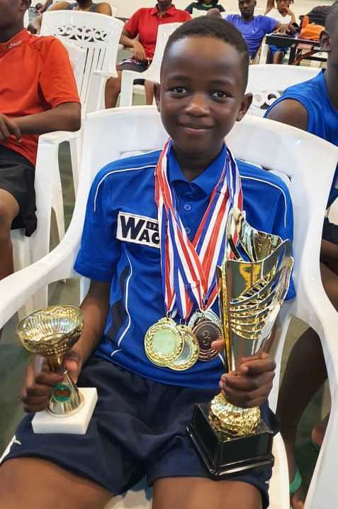  akawala with her trophies