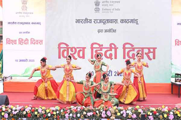 Indian Embassy in Kathmandu marks Vishwa Hindi Diwas with cultural programme
