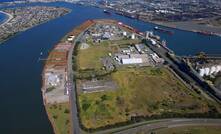 An aerial view of Kooragang Island with Walsh Point in the distance. Credit PWCS