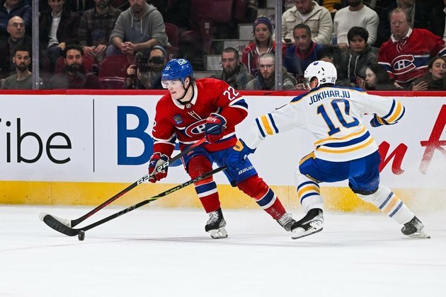 Sabres overpower Canadiens to end 8-game skid