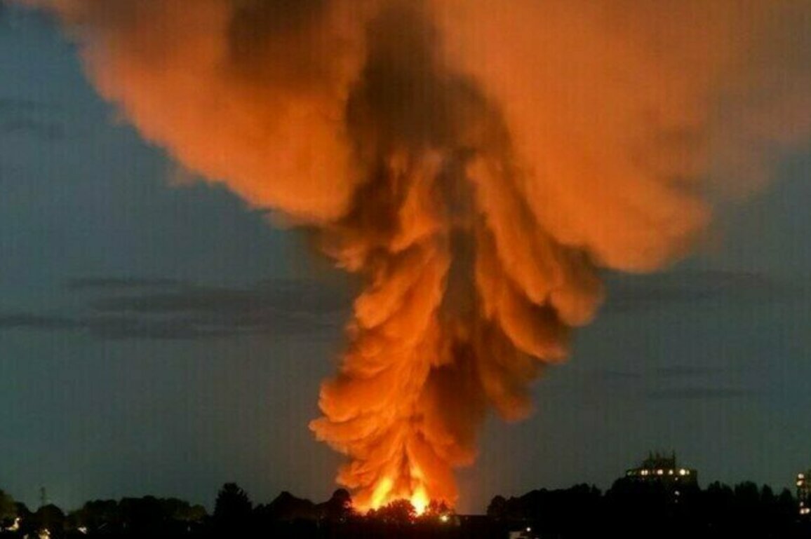 Massive blast rocks town in South West England 