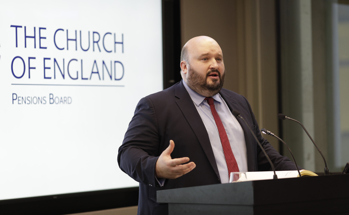 Church of England Pensions Board chief responsible investment officer Adam Matthews