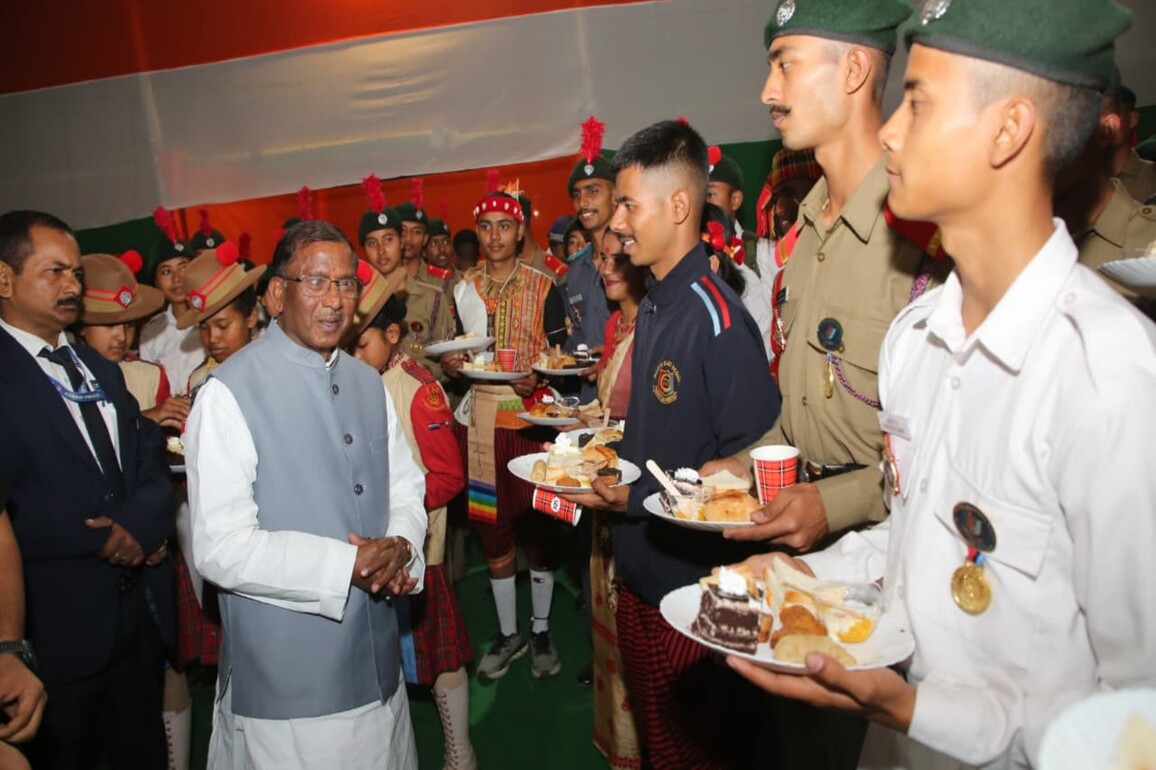Assam Governor attends a reception programme for NCC cadets returning from RDC 2026