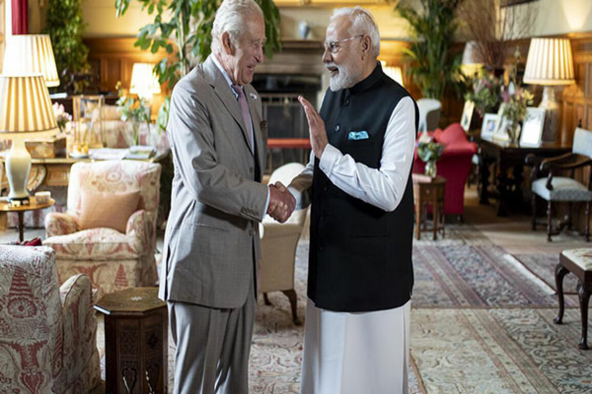 PM Modi meets King Charles III; discusses ties, sustainability, gifts sapling under 'Ek Ped Maa Ke Naam'
