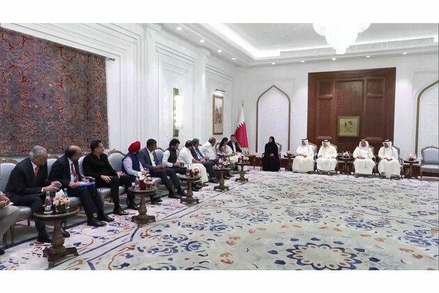 All-party delegation to Qatar holds talks with members of Shura Council