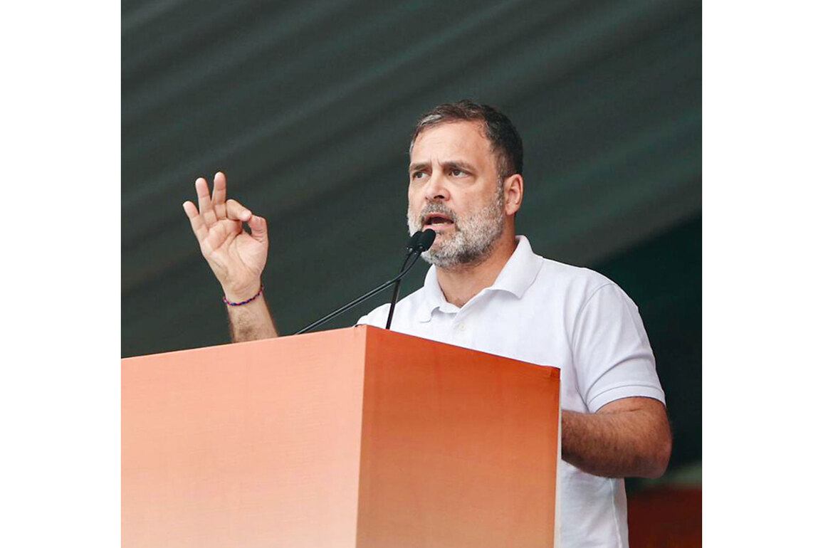BJP's double engine government is running, but only for billionaires, says Rahul Gandhi
