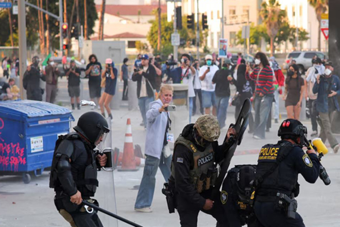 Federal govt will step in, says Trump amid tensions in Los Angeles over immigration operations