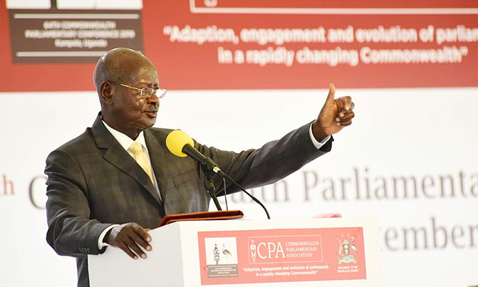 Museveni opens 64th CPC, calls for cooperation Museveni opens 64th CPC, calls for cooperation