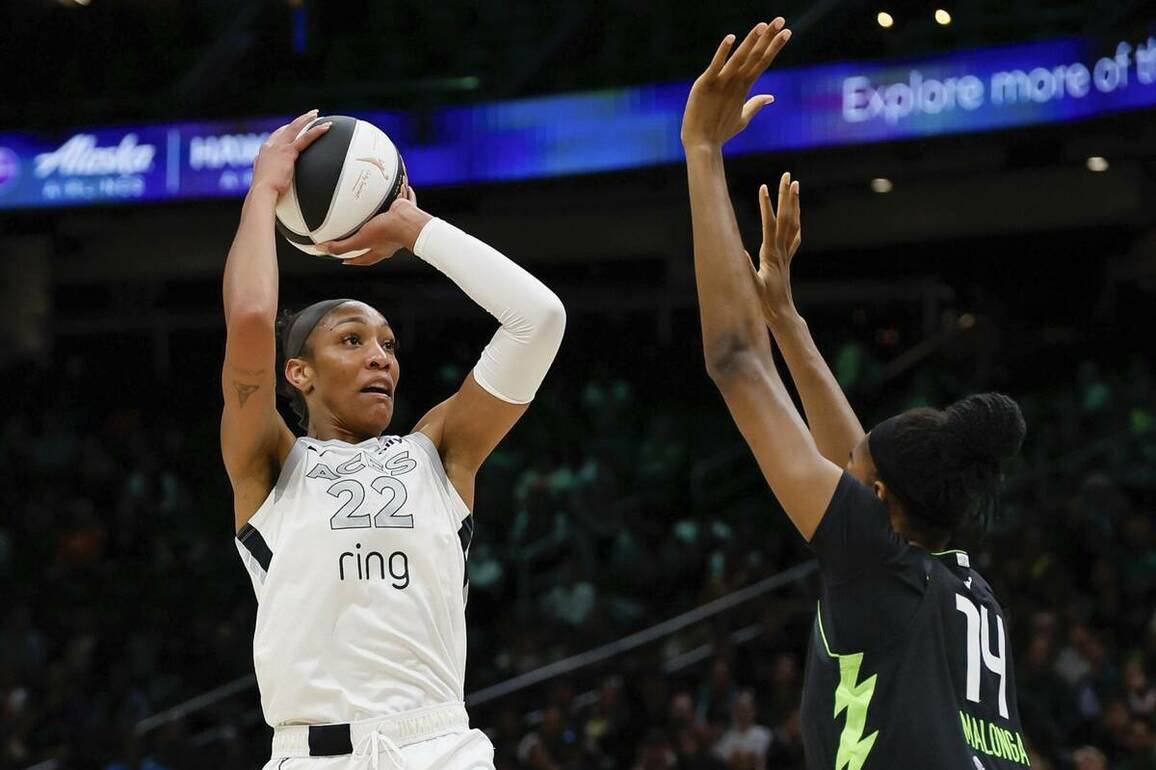 Las Vegas Aces beat Seattle Storm in WNBA Commissioners Cup opener - Aces