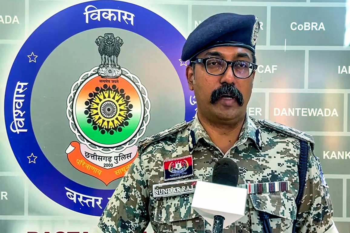 170 surrenders in 31 days, almost realised goal of Naxal-free Bastar: IG P Sundarraj