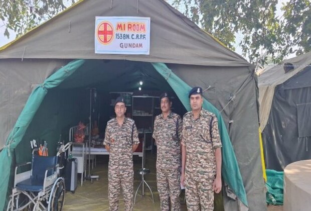 CRPF sets up medical camp in Naxal hotbed in Bijapur's Gundam