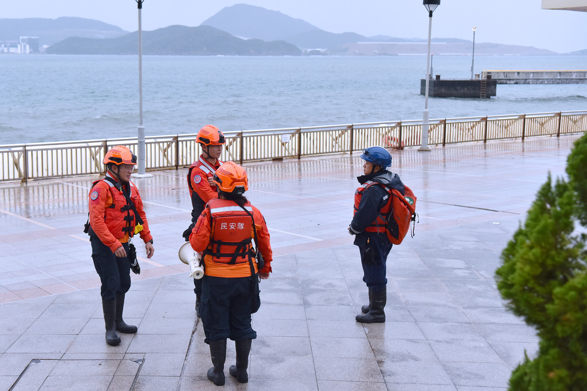 CHINA-HONG KONG-TYPHOON RAGASA-COAST (CN)