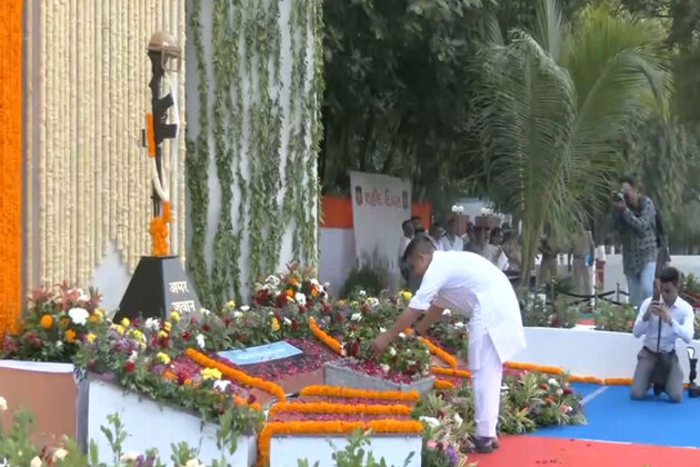 Gujarat Deputy CM Harsh Sanghavi pays tribute to bravehearts on Police Commemoration day