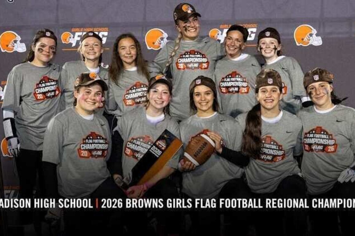 Madison named 2026 Browns Girls High School Flag Football champion