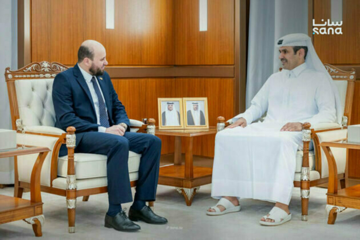 Syrian, Qatari Energy Ministers Explore Cooperation in Oil and Gas
