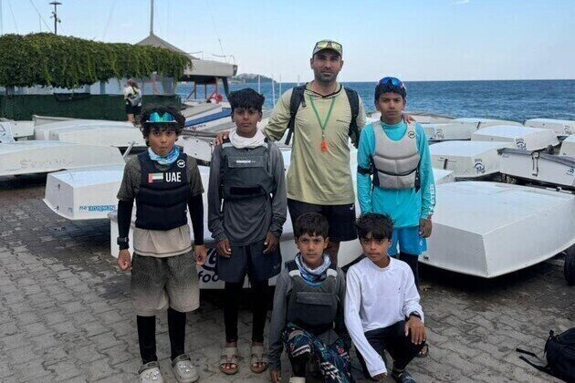 Team Abu Dhabi takes on optimist challenge at Sleymanpaa Cup