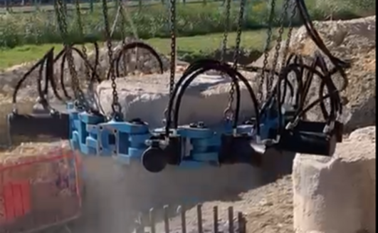 National Pile Croppers used 12.5 heavy-duty CFA links to crop thousands of 1300mm diameter secant piles on the Black Cat scheme highway scheme