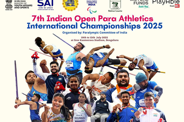 Bengaluru to host 7th Indian Open Para Athletics Championship on 11th-12th July 2025 at Kantaveera Stadium