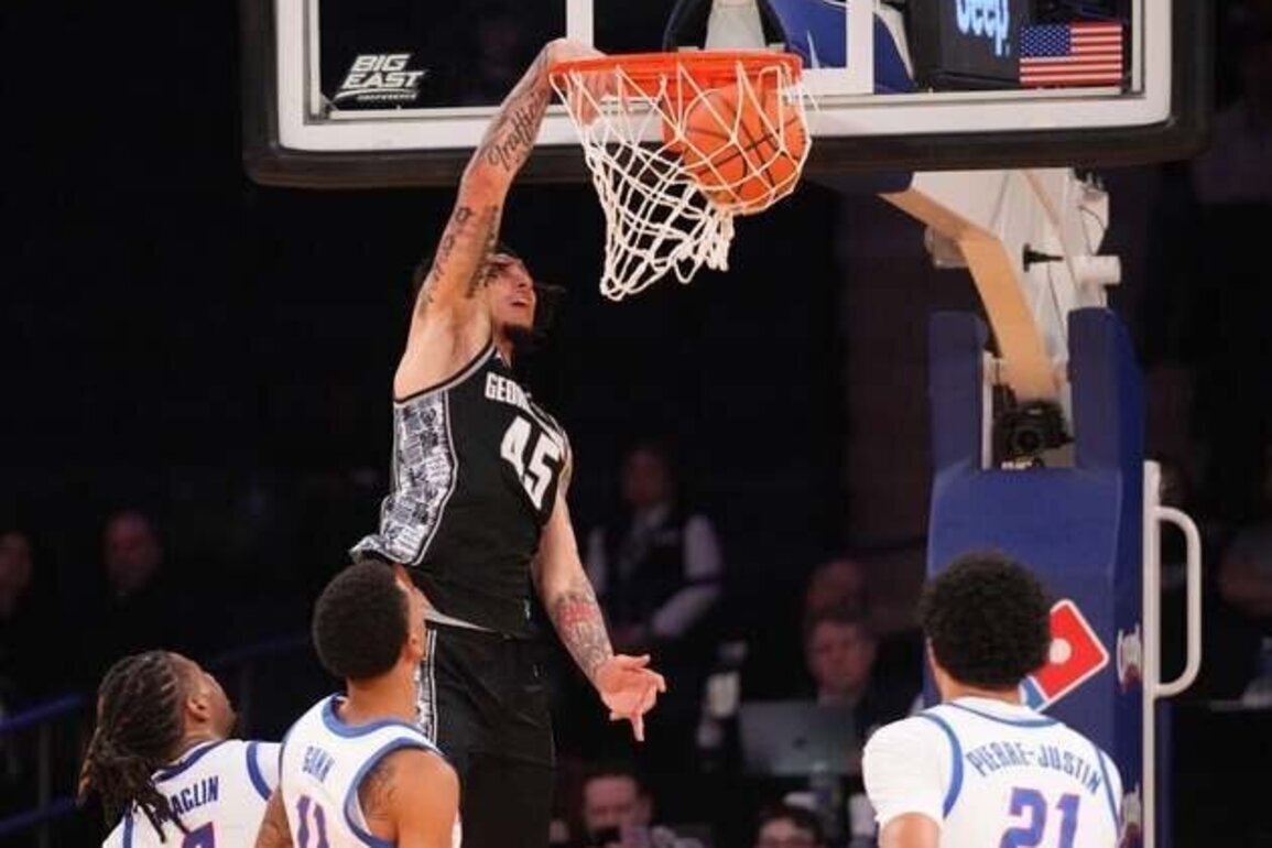 Georgetown extends season with win over DePaul in Big East opener
