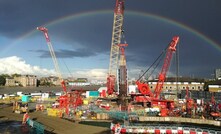  The environmentally friendly Hydrofraise being operated by Thames Tideway on London’s “Super Sewer” project