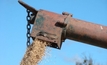 Grain auger shreds workers arm