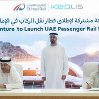 Theyab bin Mohamed bin Zayed witnesses Etihad Rail, Keolis joint venture announcement to launch UAE passenger rail services